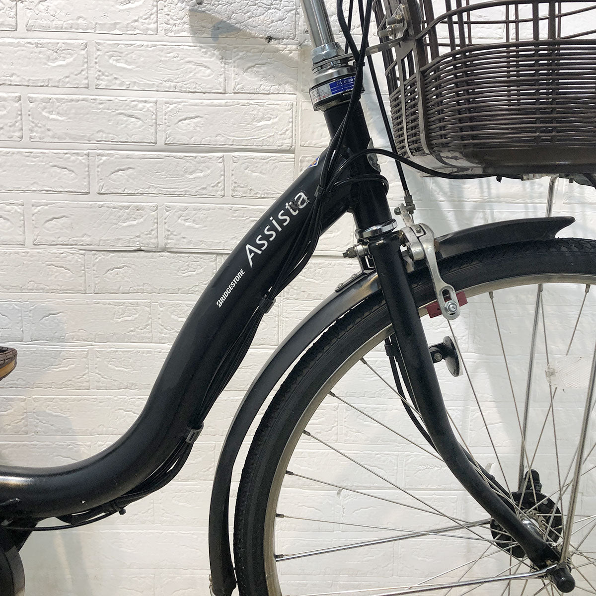 中古電動自転車 ブリヂストン アシスタ DX SP ブラック 26インチ YE136 