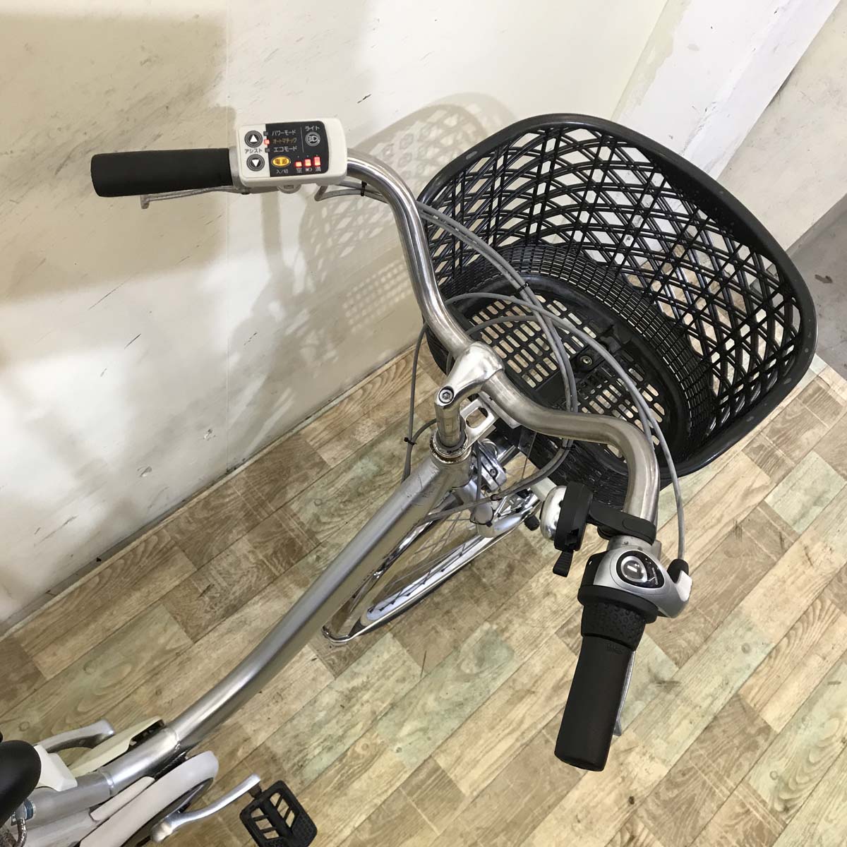 中古電動自転車 パナソニック ビビ NX シルバー 26インチ KD103 