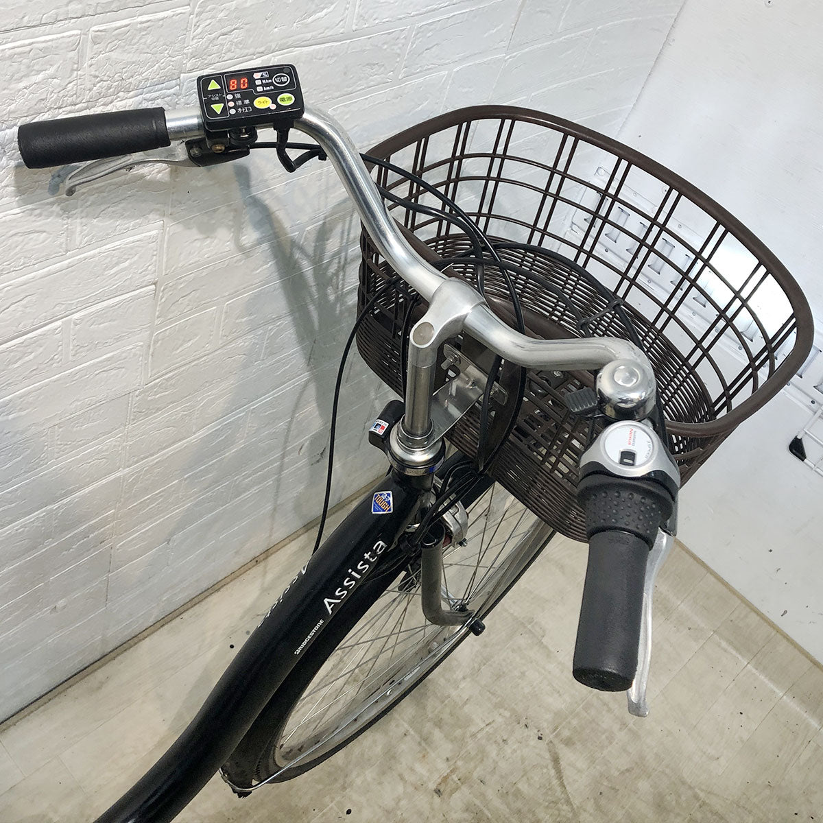 中古電動自転車 ブリヂストン アシスタ DX SP ブラック 26インチ YE136 