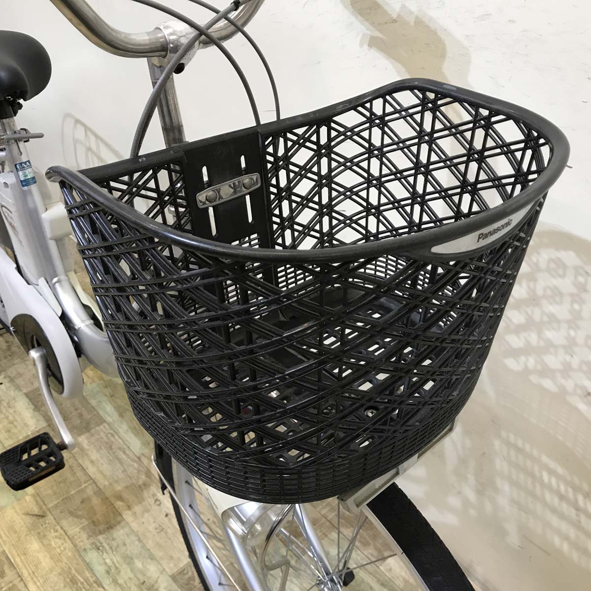 中古電動自転車 パナソニック ビビ NX シルバー 26インチ KD103 