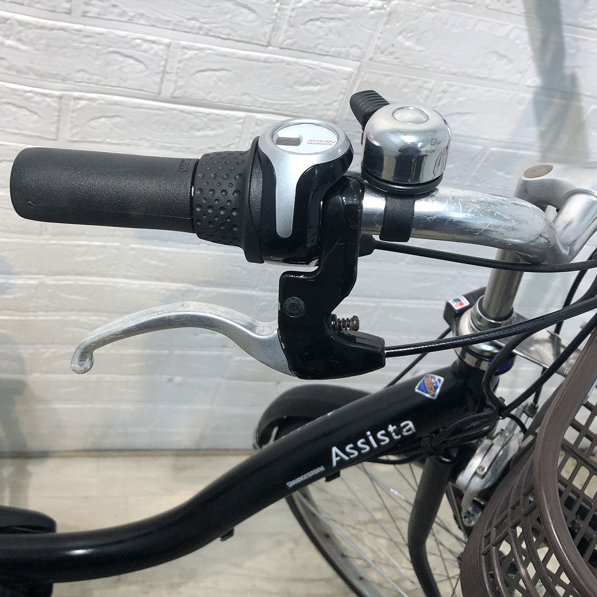 中古電動自転車 ブリヂストン アシスタ DX SP ブラック 26インチ YE136 