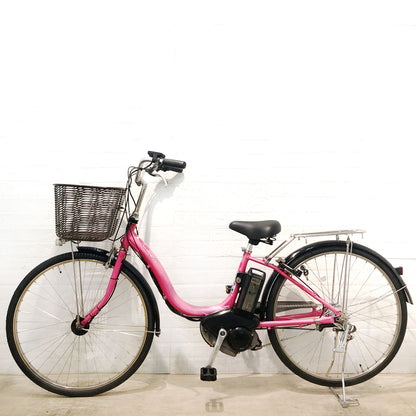 ヤマハ PAS ナチュラ L ピンク 26インチ YS074 【中古車】