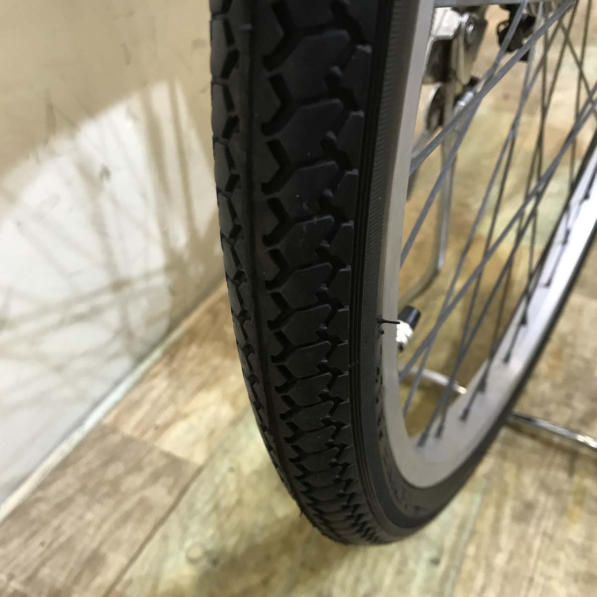 中古電動自転車 ブリヂストン フロンティア レッド 26インチ KD104