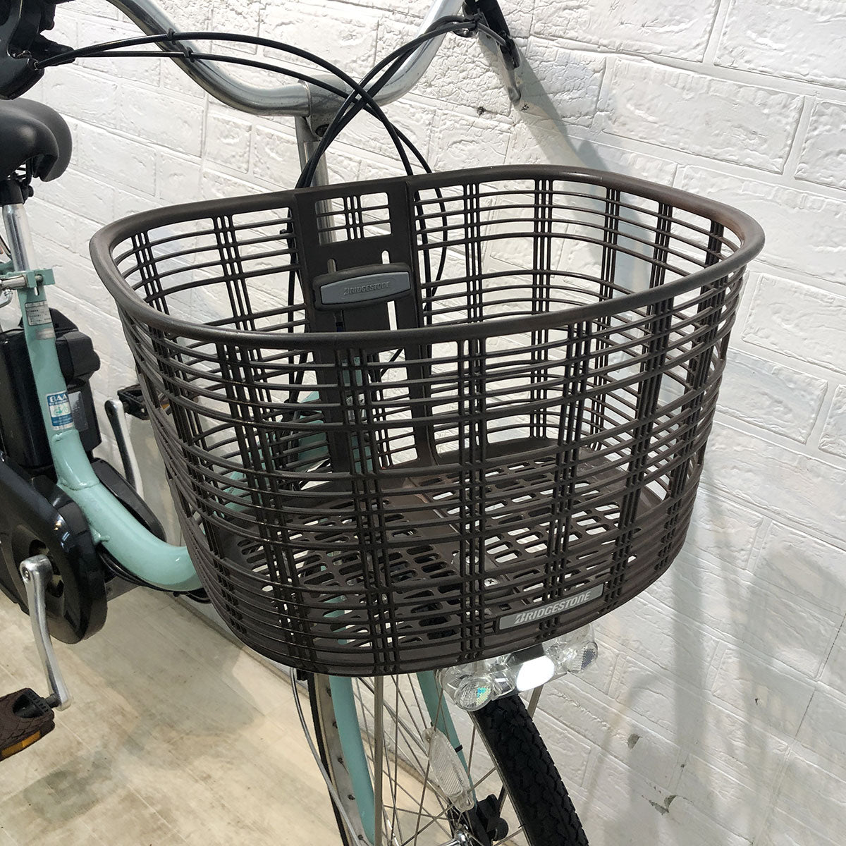 中古電動自転車 ブリヂストン アシスタ DX ミント グリーン 24インチ