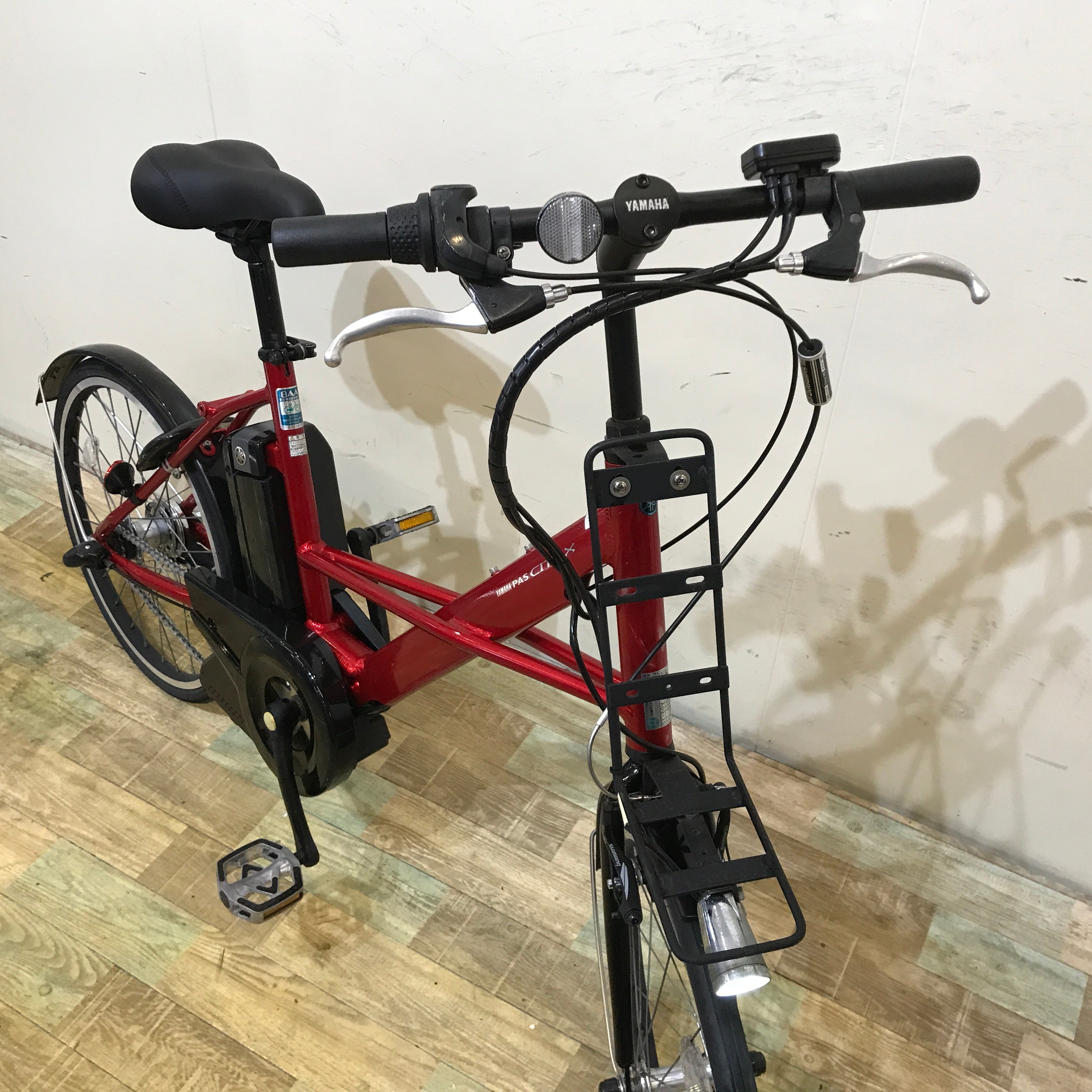 ヤマハ PAS CITY X パス シティ X レッド 20インチ KP088 【中古