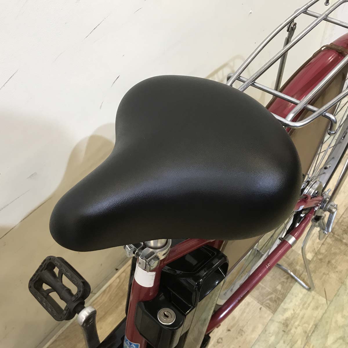 中古電動自転車 ブリヂストン フロンティア レッド 26インチ KD104
