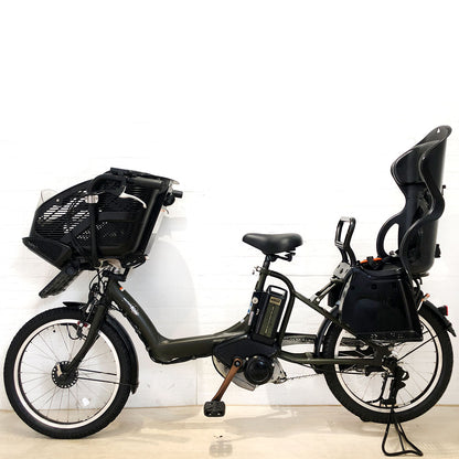 ヤマハ PAS Kiss mini パス キッス ミニ カーキ 20インチ YN087【中古車】