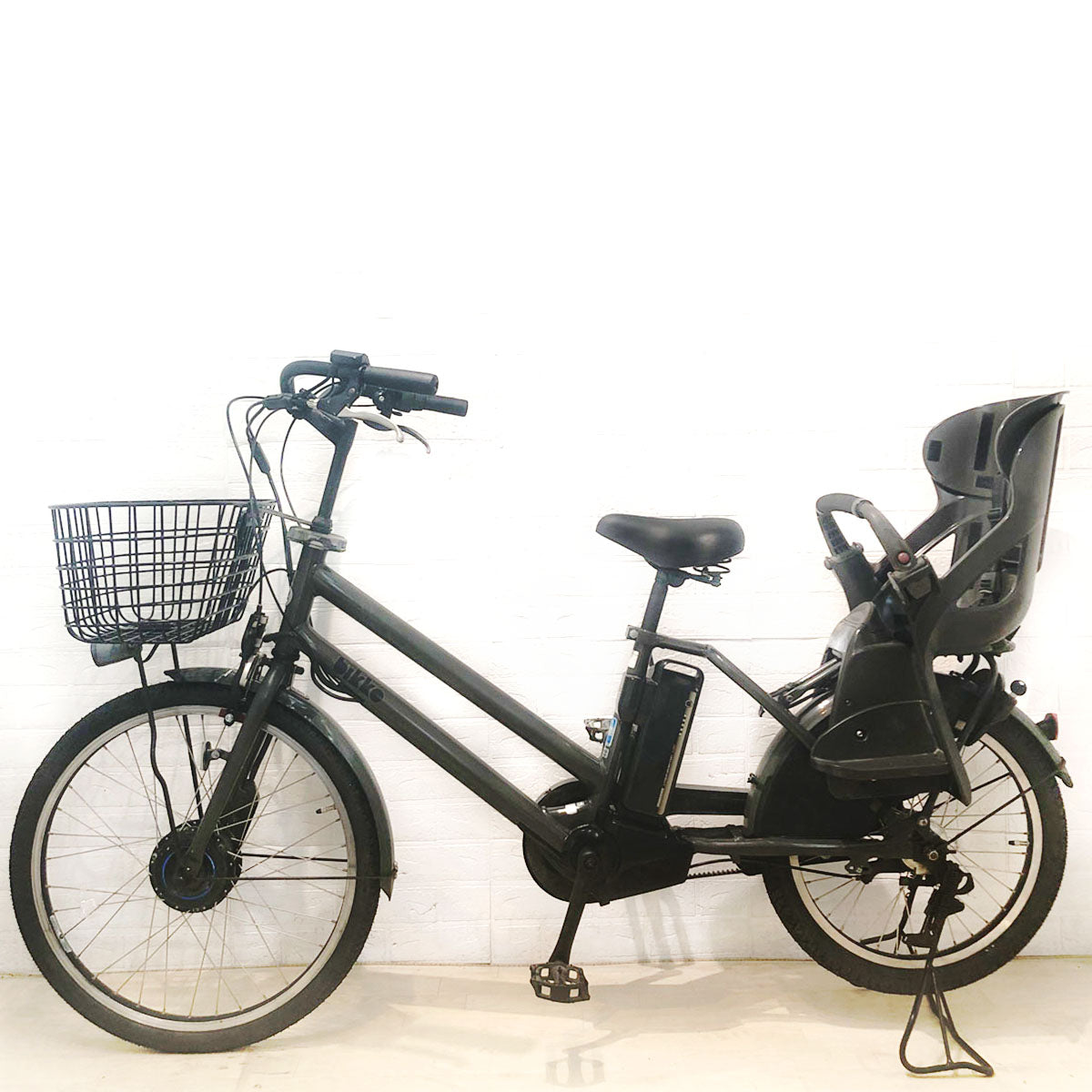 中古電動自転車 ブリヂストン bikke GRI ビッケ グリ グレー 前24×後20