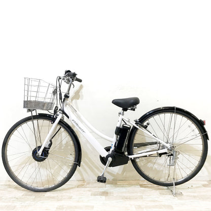 ブリヂストン アルベルトe（デュアルドライブ） ホワイト 27インチ KI047 【中古車】