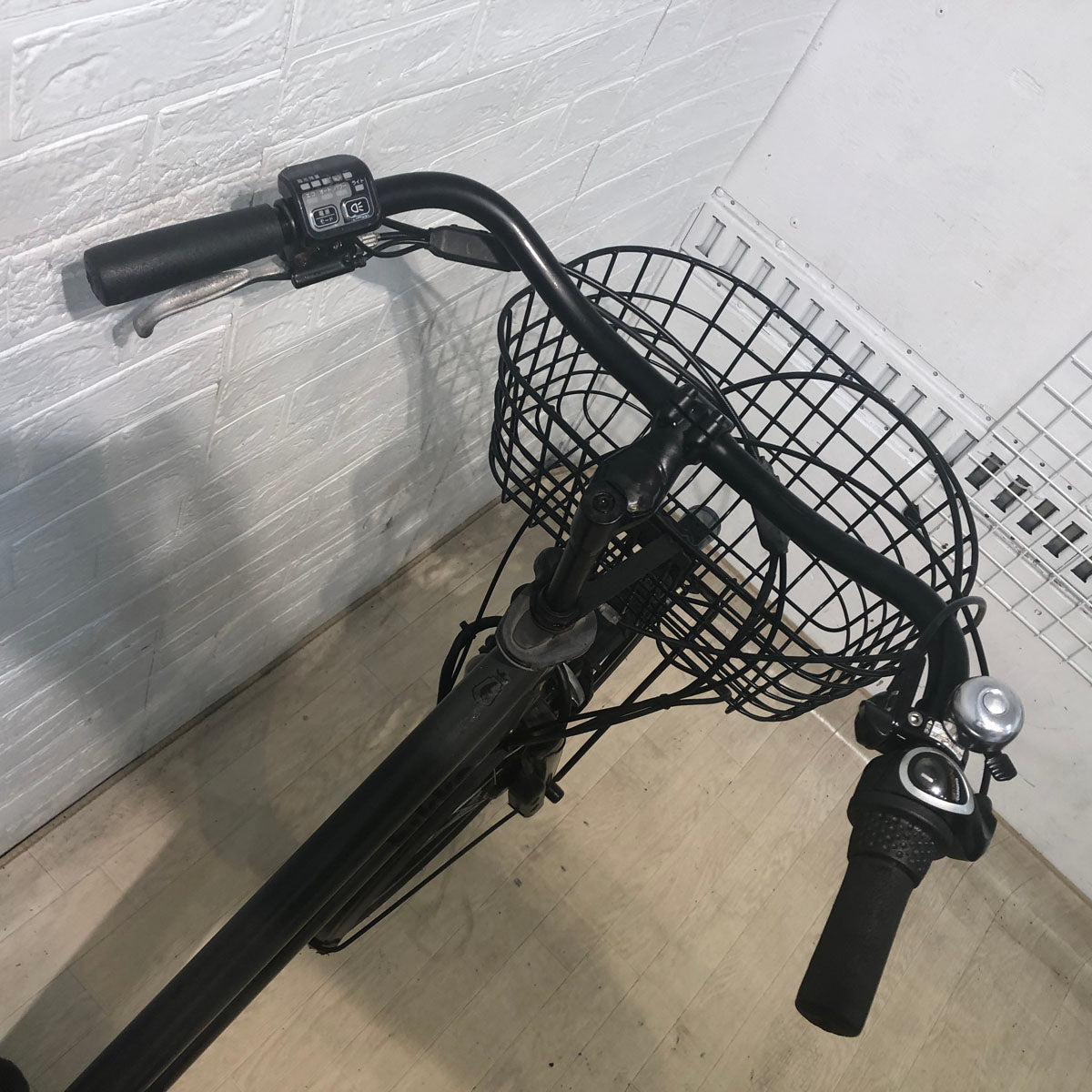中古電動自転車 ブリヂストン bikke GRI ビッケ グリ グレー 前24×後20