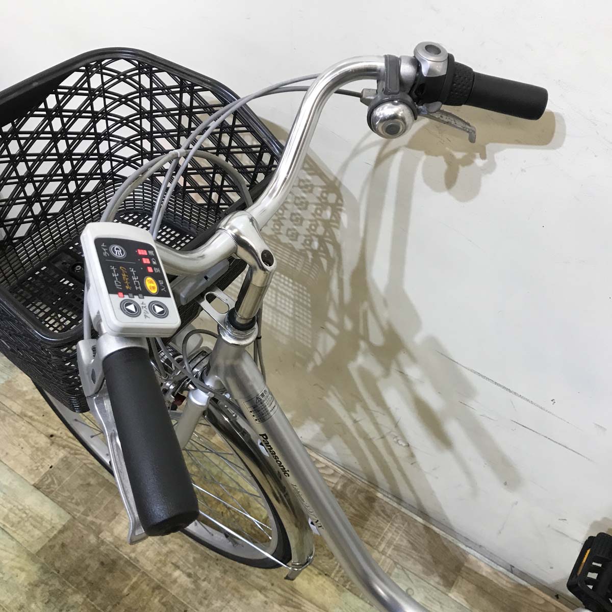 中古電動自転車 パナソニック ビビ NX シルバー 26インチ KD105
