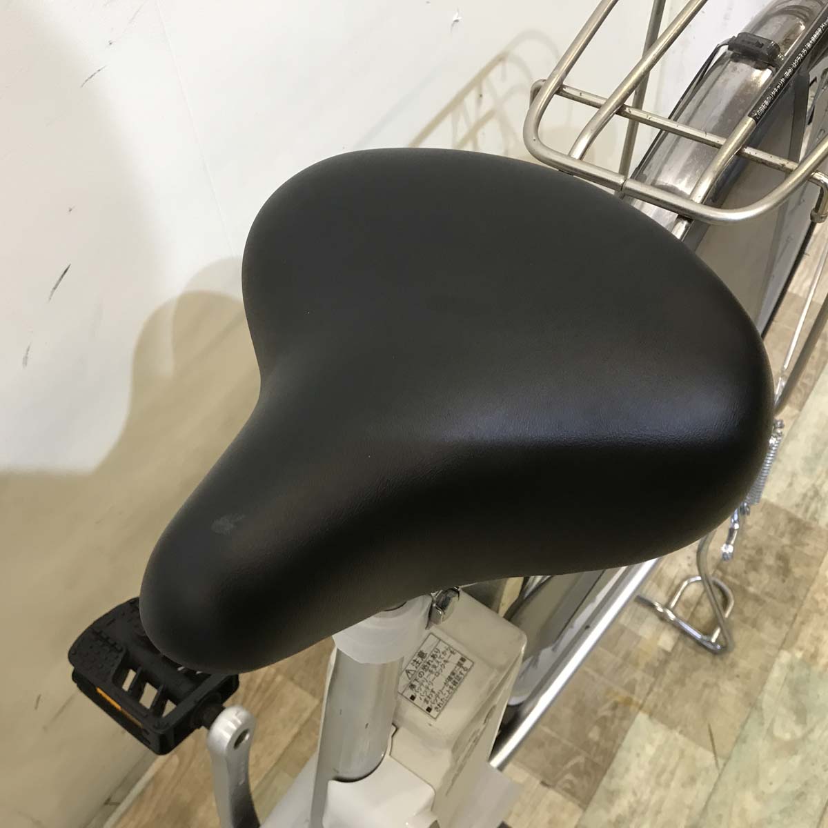 中古電動自転車 パナソニック ビビ NX シルバー 26インチ KD105