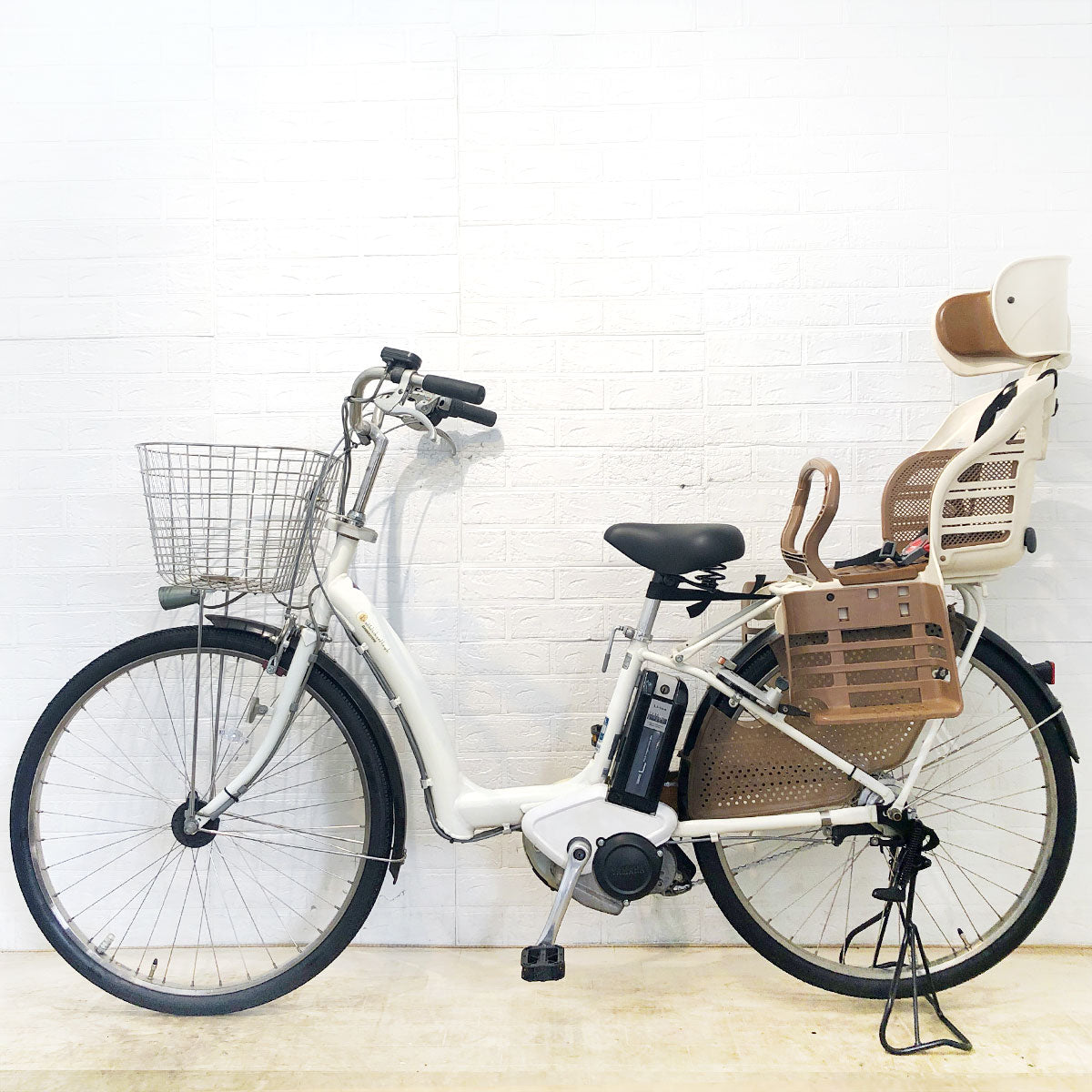中古電動自転車 ブリヂストン ボーテ アシスタ ホワイト 26インチ