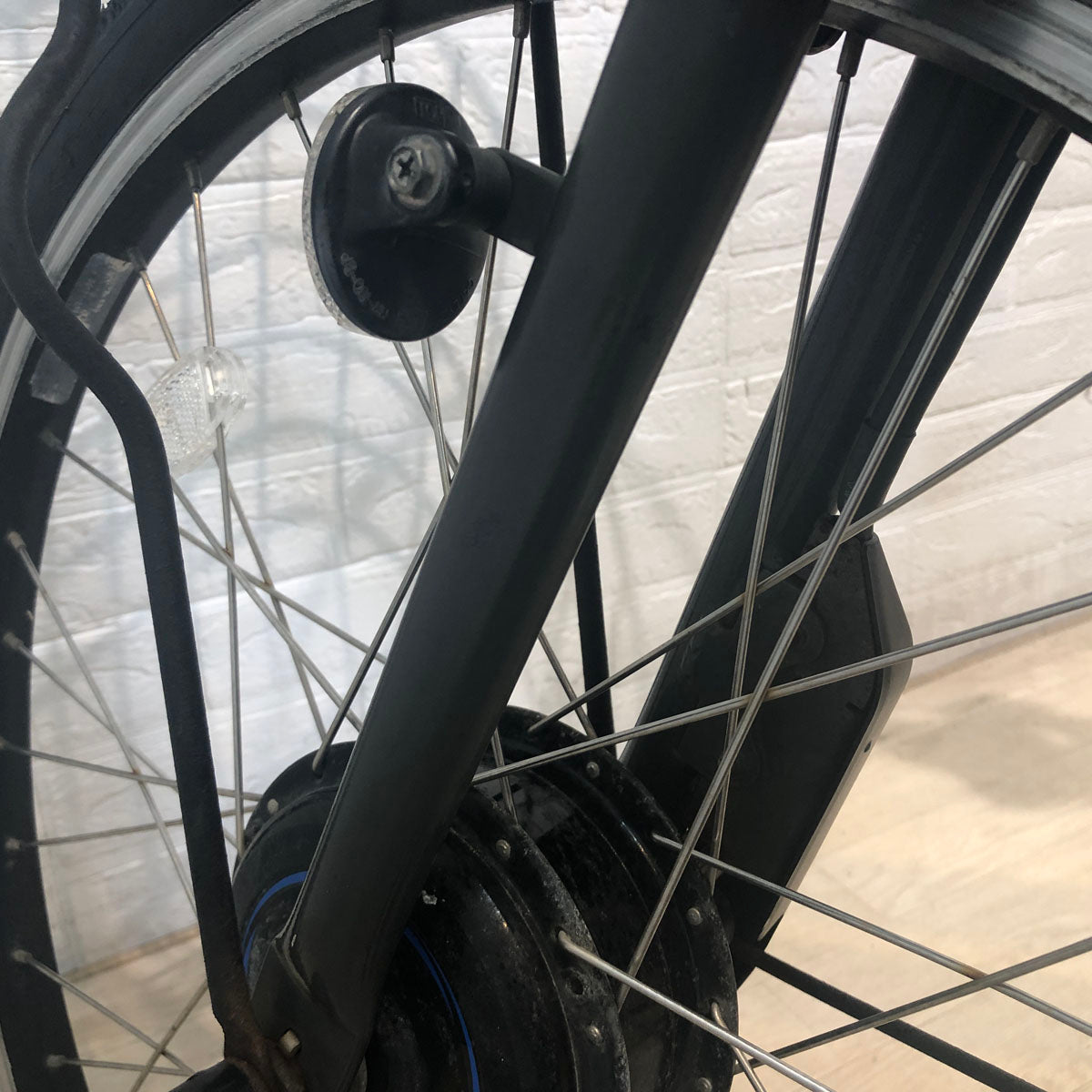 中古電動自転車 ブリヂストン bikke GRI ビッケ グリ グレー 前24×後20