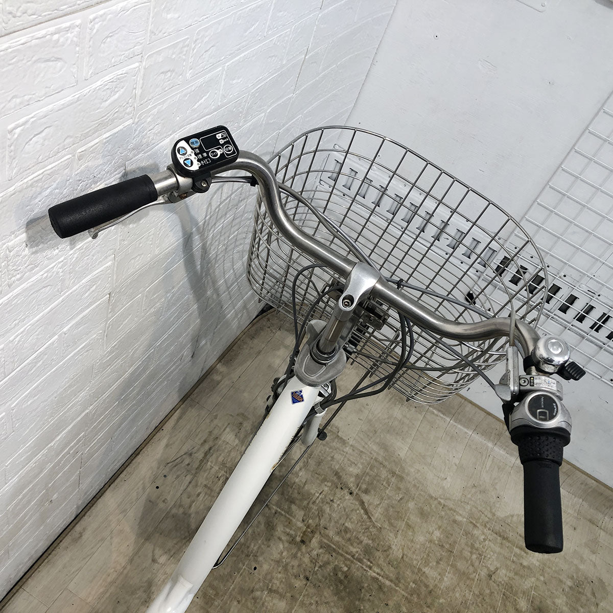 中古電動自転車 ブリヂストン ボーテ アシスタ ホワイト 26インチ 