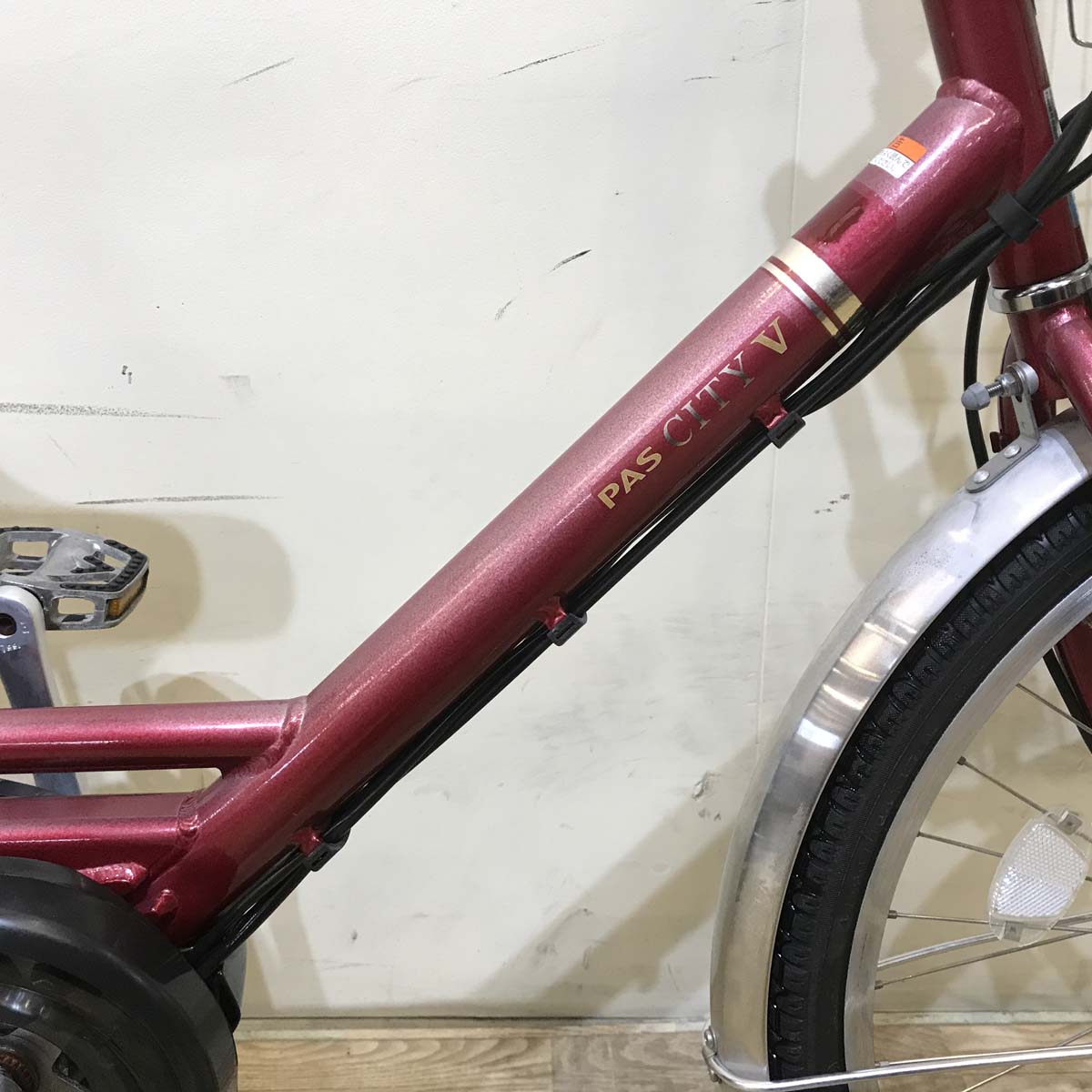 ヤマハ PAS CITY V パス シティ V レッド 24インチ KY130【中古車】