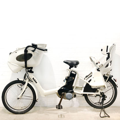 ブリヂストン bikke POLAR e ビッケ ポーラー イー ホワイト 20インチ YS076 【中古車】