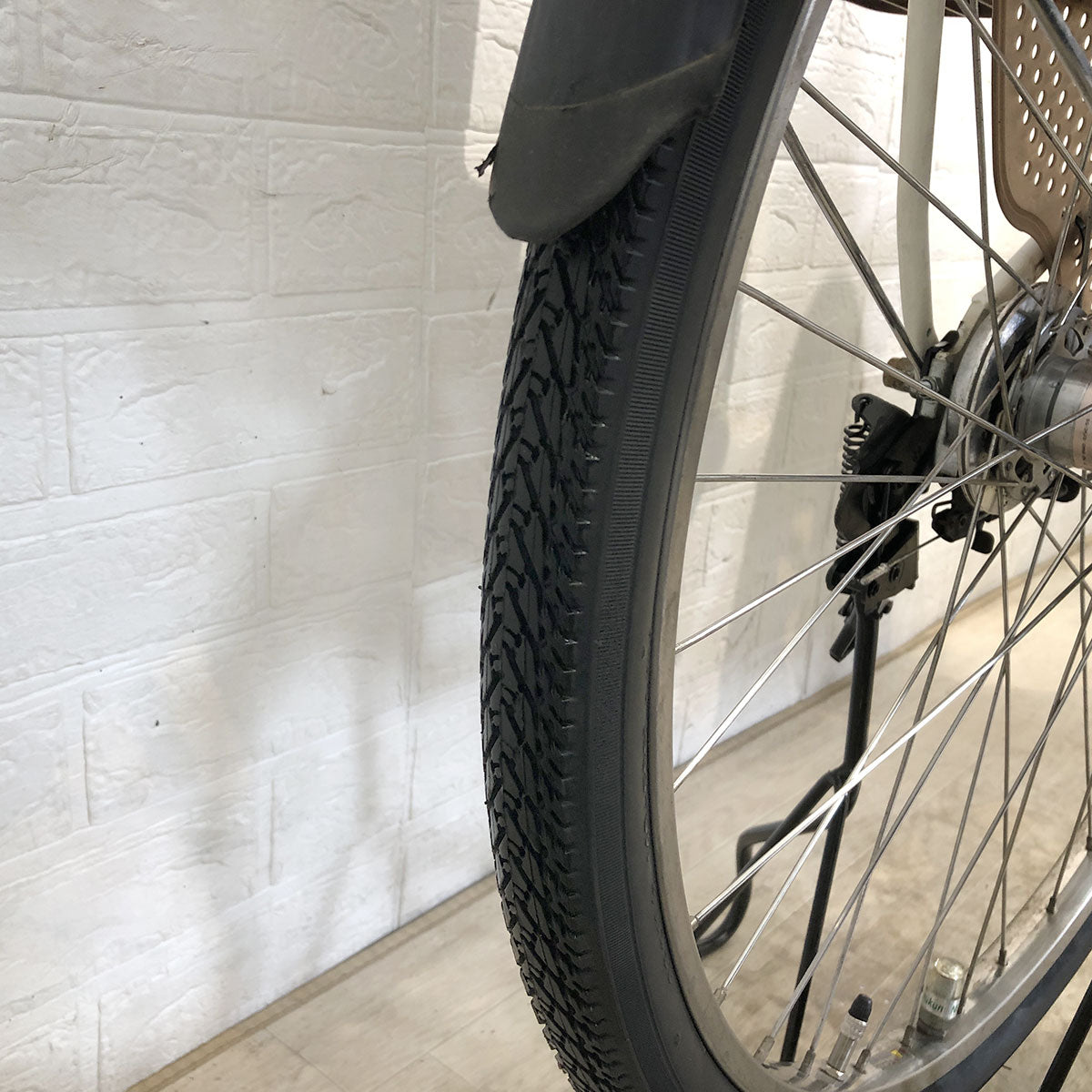 中古電動自転車 ブリヂストン ボーテ アシスタ ホワイト 26インチ