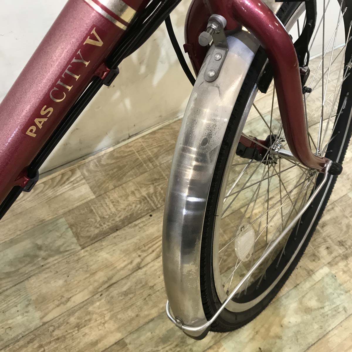 ヤマハ PAS CITY V パス シティ V レッド 24インチ KY130【中古車】