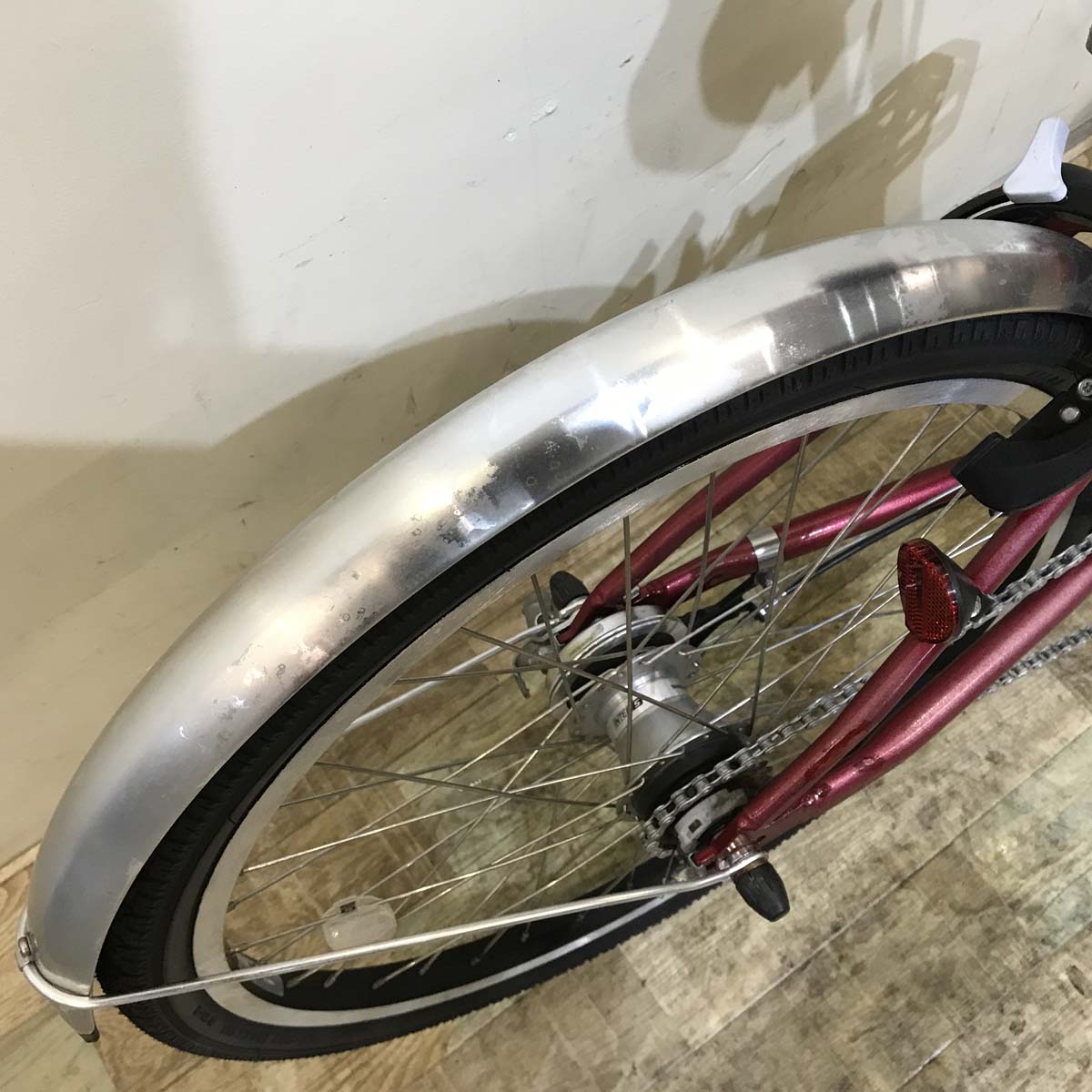 ヤマハ PAS CITY V パス シティ V レッド 24インチ KY130【中古車】