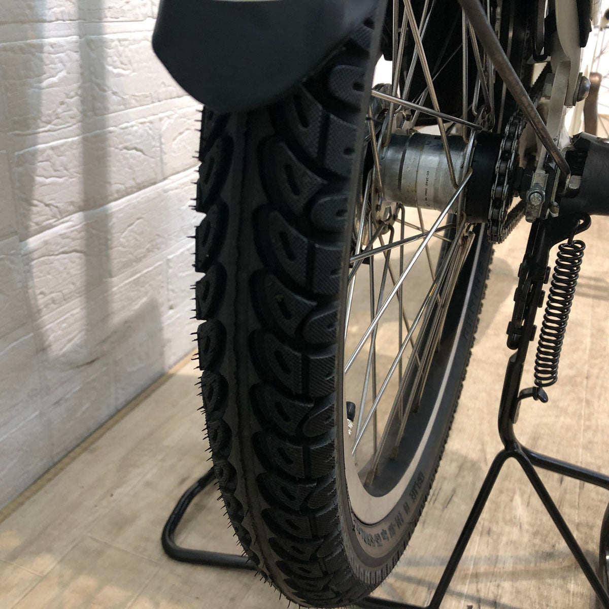 ブリヂストン bikke POLAR e ビッケ ポーラー イー ホワイト 20インチ YS076 【中古車】