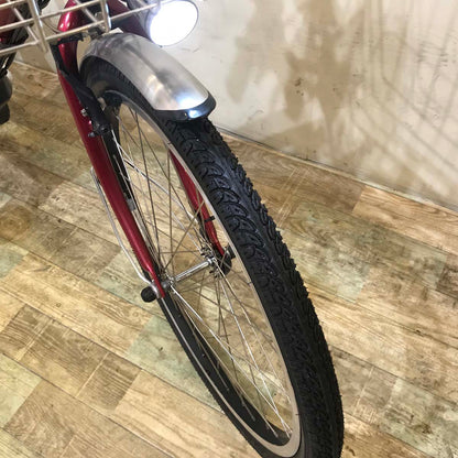 ヤマハ PAS CITY V パス シティ V レッド 24インチ KY130【中古車】