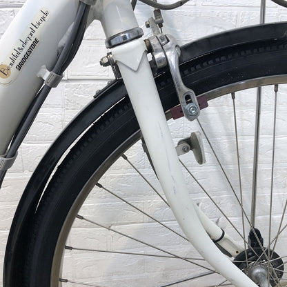 ブリヂストン ボーテ アシスタ ホワイト 26インチ YE139【中古車】