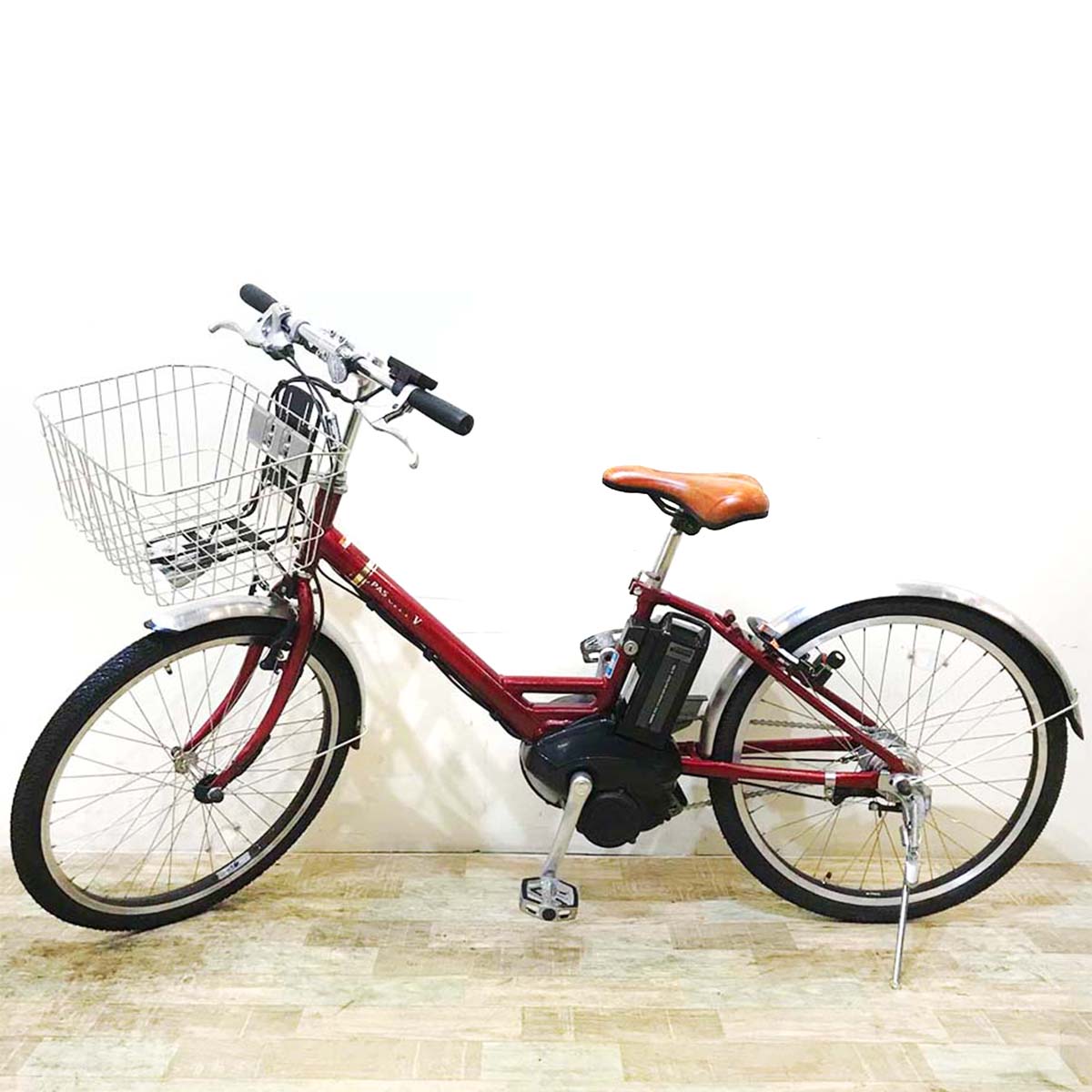 ヤマハ PAS CITY V パス シティ V レッド 24インチ KY130【中古車】