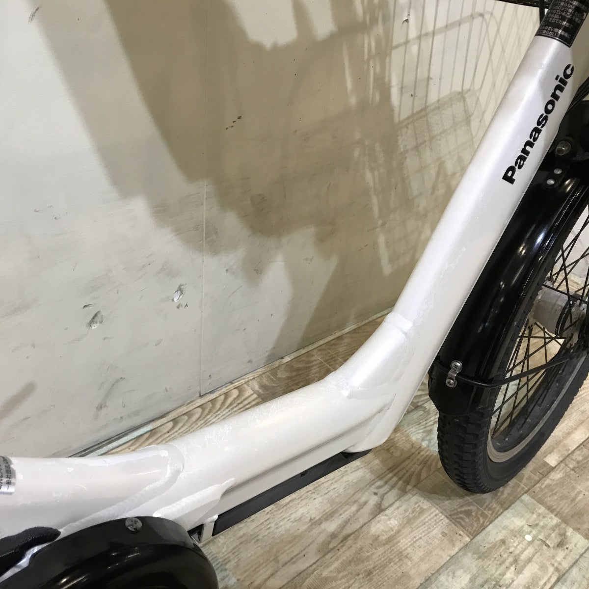 中古電動自転車 パナソニック ギュットアニーズ ホワイト 20インチ KI050
