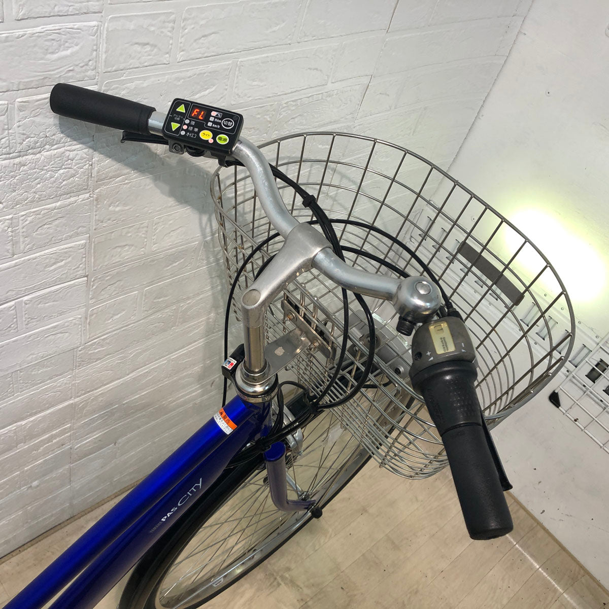 中古電動自転車 ヤマハ PAS CITY S8 パス シティ S8 ブルー 27インチ