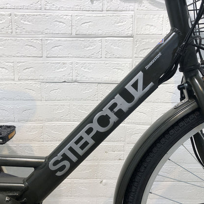 ブリヂストン ステップクルーズ e カーキ 26インチ YE142 【中古車】