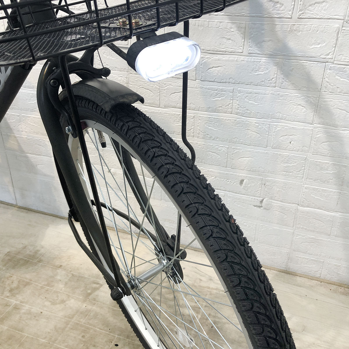 中古電動自転車 ブリヂストン ステップクルーズ e カーキ 26インチ