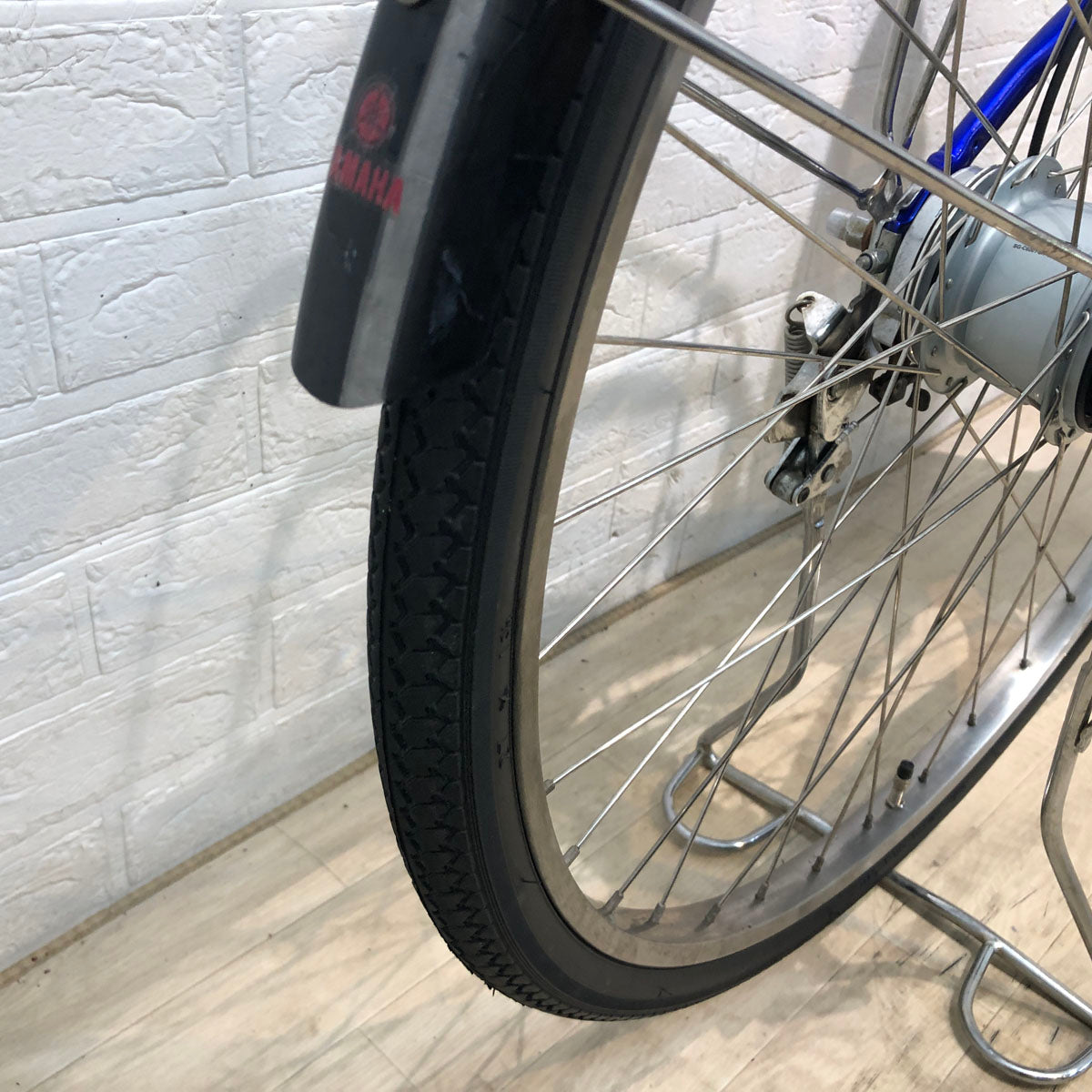 中古電動自転車 ヤマハ PAS CITY S8 パス シティ S8 ブルー 27インチ