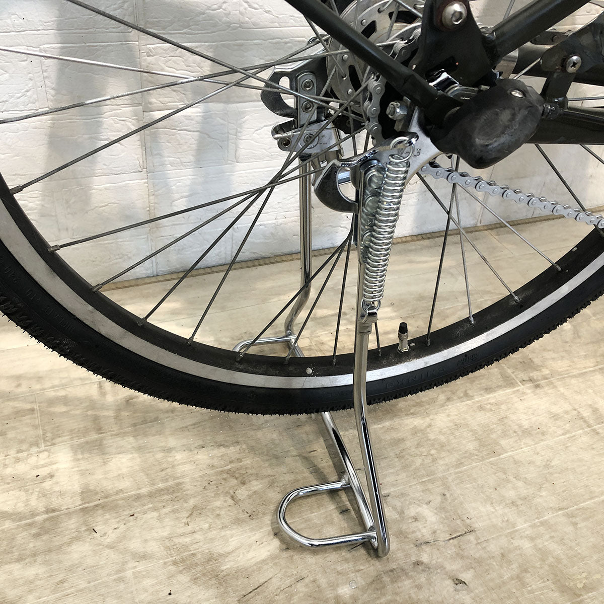 中古電動自転車 ブリヂストン ステップクルーズ e カーキ 26インチ YE142