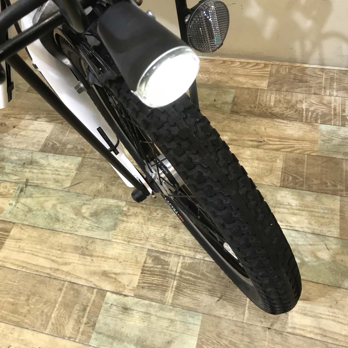 中古電動自転車 パナソニック ギュット アニーズ EX ホワイト 20インチ KD110