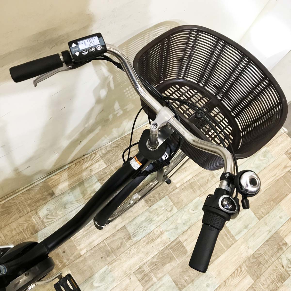中古電動自転車 ヤマハ PAS ウィズDX ブラック 26インチ KI051