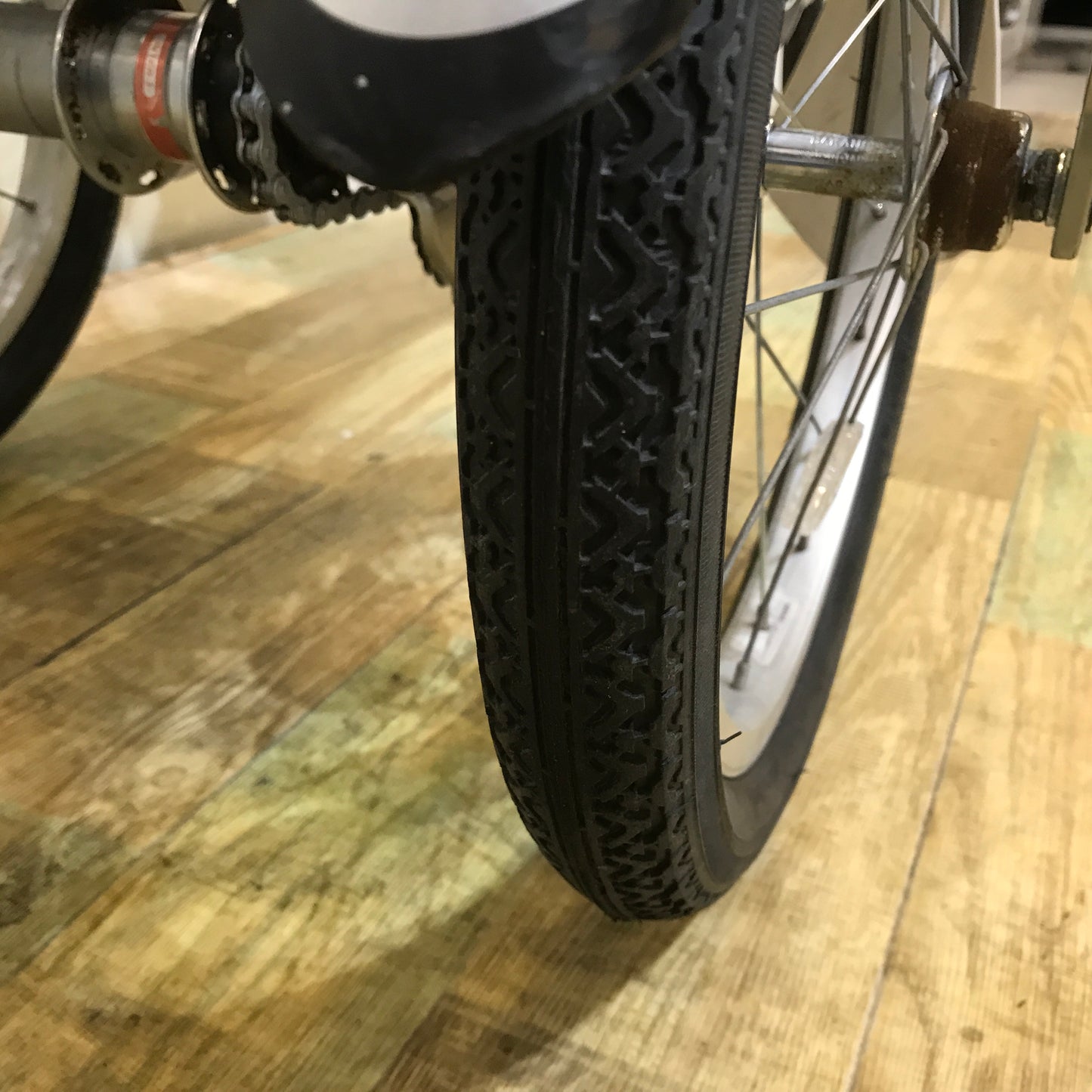 三輪ワゴン ヤマハ PAS ワゴン ゴールド 前18×後16インチ KP093 【中古車】