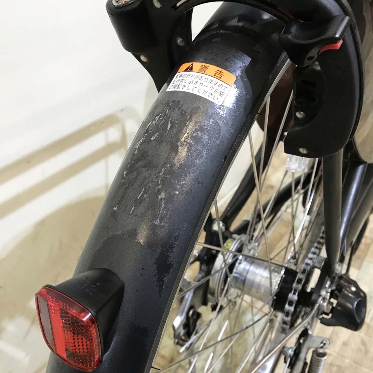 中古電動自転車 ヤマハ PAS ウィズDX ブラック 26インチ KI051