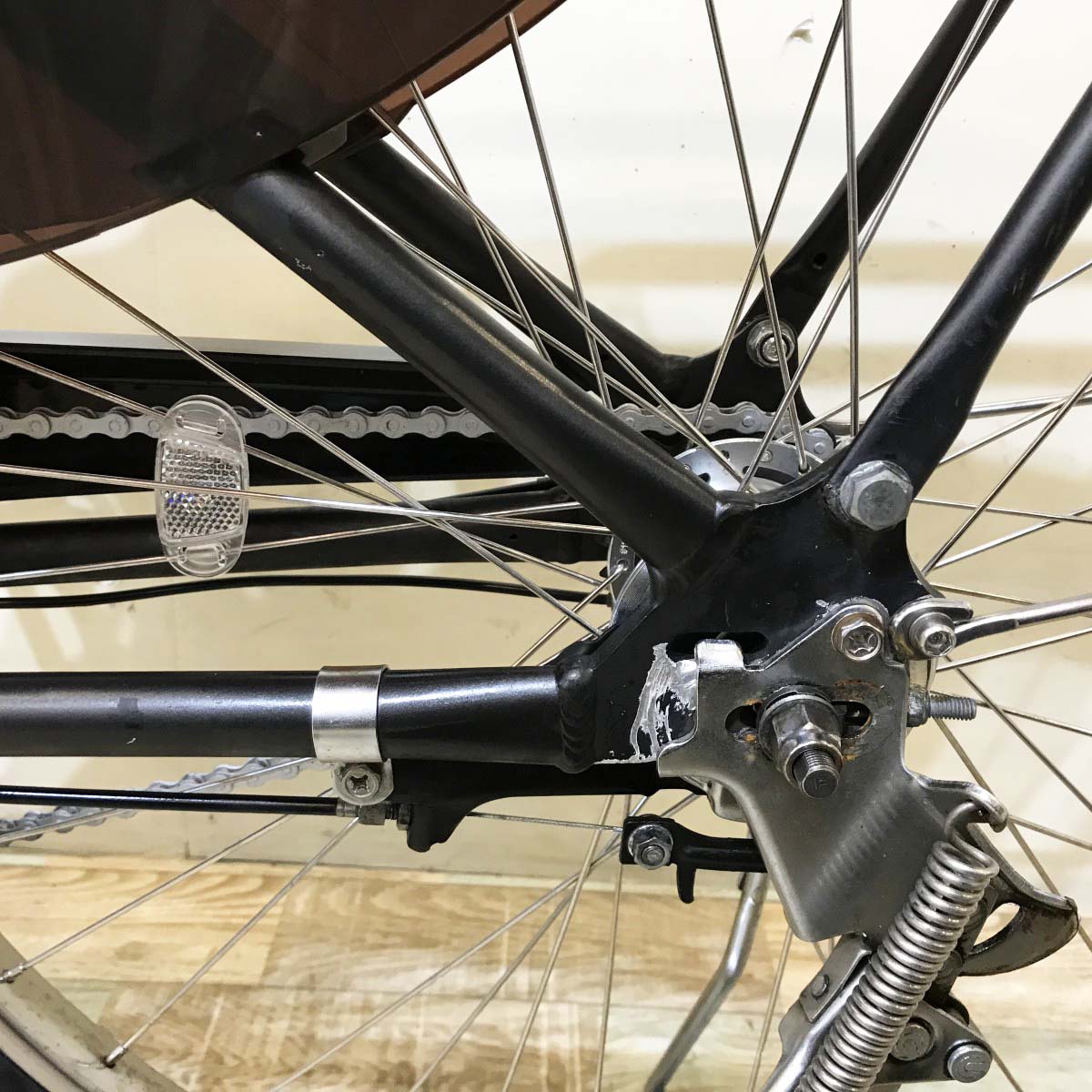 中古電動自転車 ヤマハ PAS ウィズDX ブラック 26インチ KI051