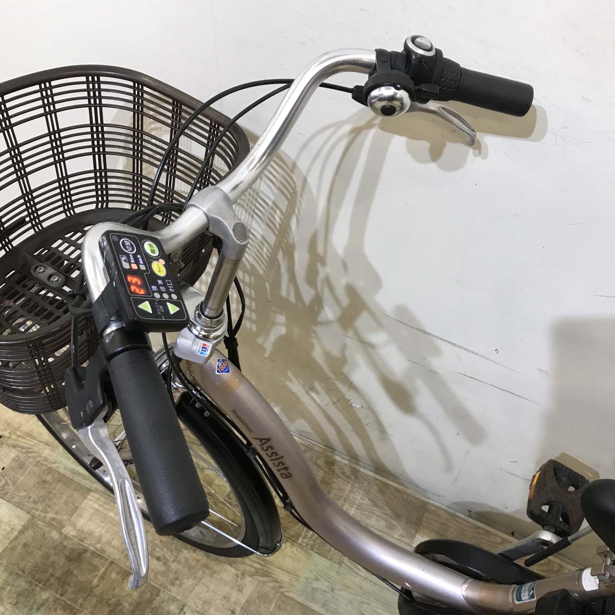 中古電動自転車 ブリヂストン アシスタ DX ピンクゴールド 24インチ KD111 