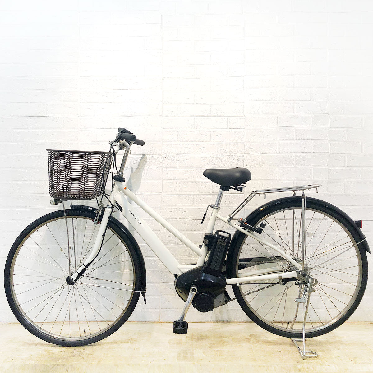 中古電動自転車 ヤマハ PAS CITY SP5 パス シティ SP5 ホワイト 27 