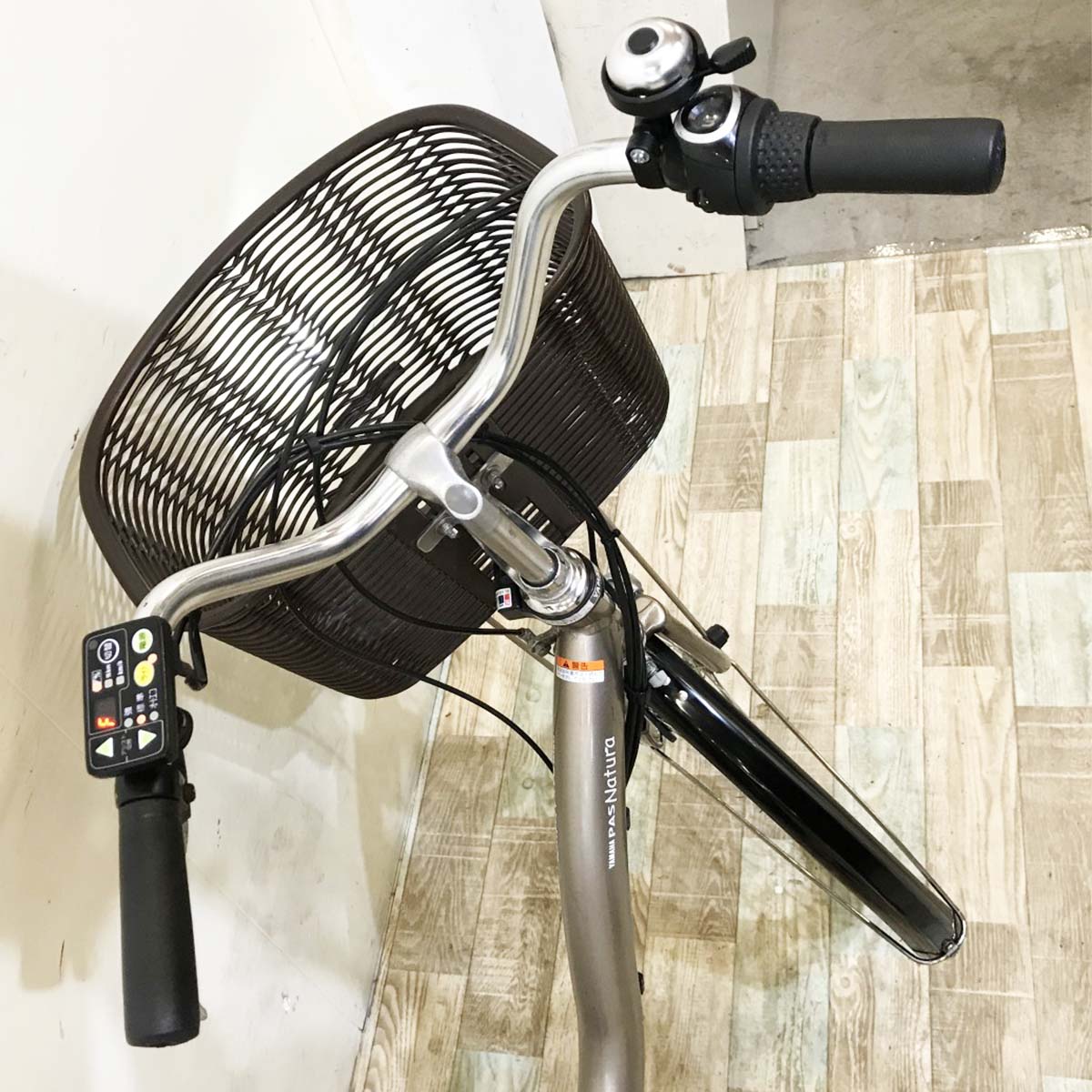 中古電動自転車 ヤマハ PAS ナチュラ ゴールド 26インチ KI052