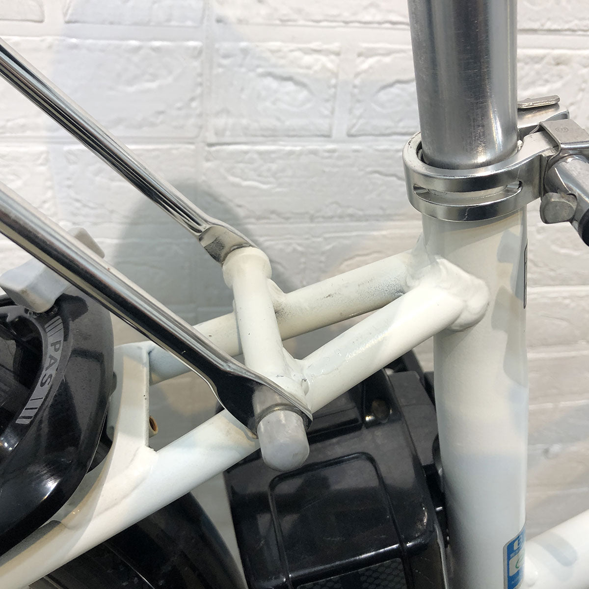 中古電動自転車 ヤマハ PAS CITY SP5 パス シティ SP5 ホワイト 27インチ YE144 