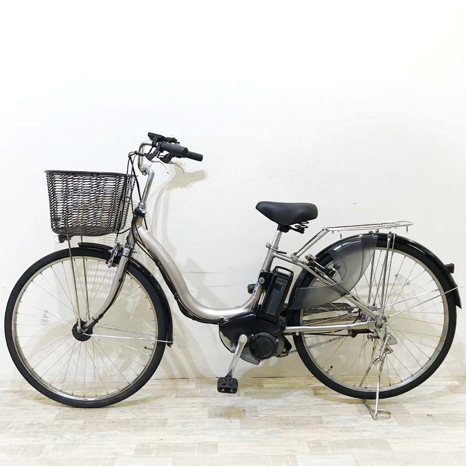 中古電動自転車 ヤマハ PAS ナチュラ ゴールド 26インチ KI052