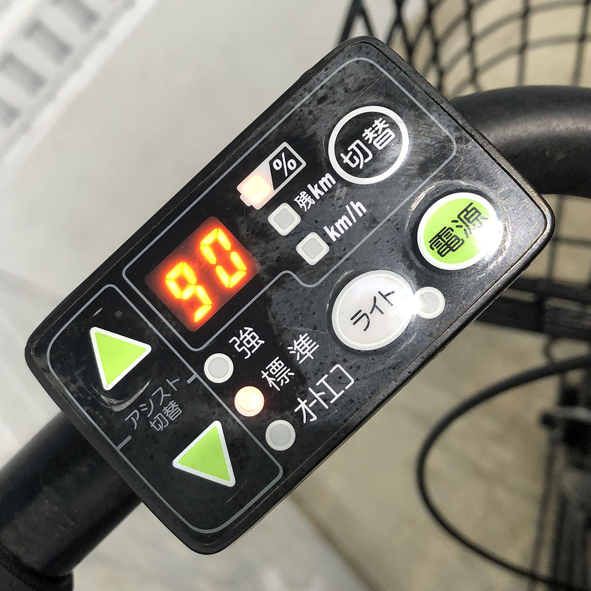 ブリヂストン bikke e ビッケ イー グレー 20インチ YE145  【中古車】