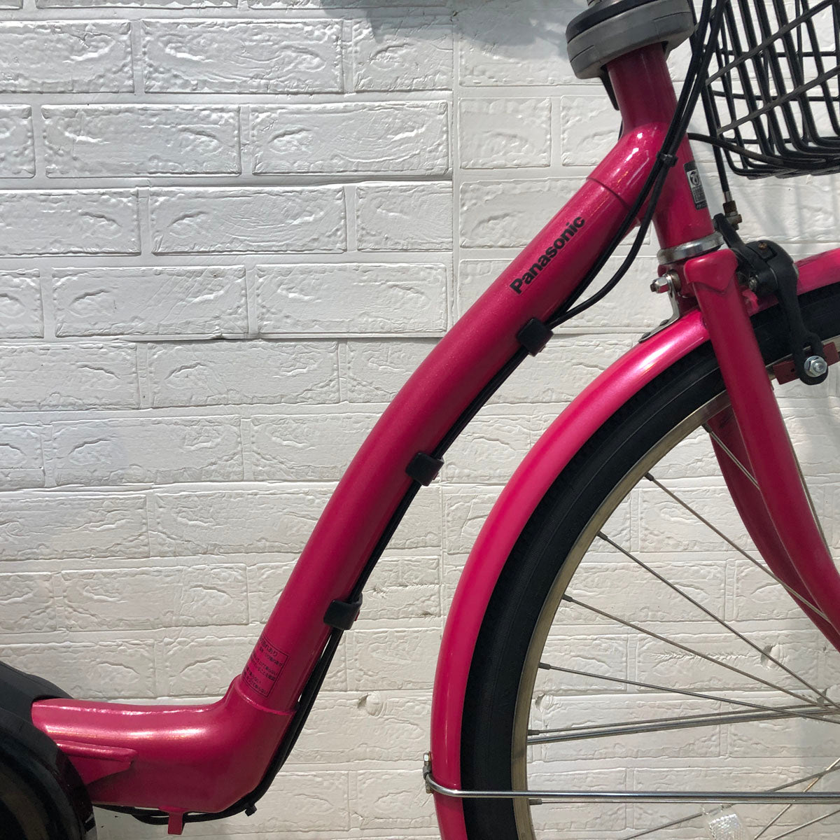 整備済☆送料込！パナソニック ギュットプラス 26インチ 電動アシスト中古車 中古電動自転車 パナソニック ギュット プラス ピンク 26インチ YX070