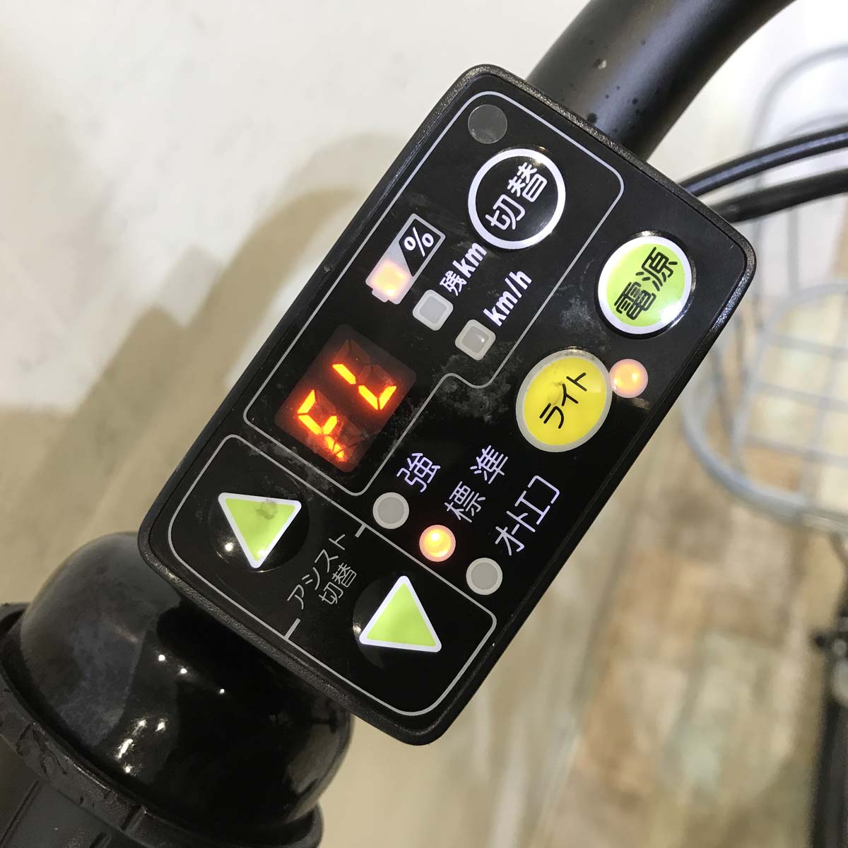 中古電動自転車 ブリヂストン bikke 2 e ビッケ ツー イー グレー 20インチ KD114