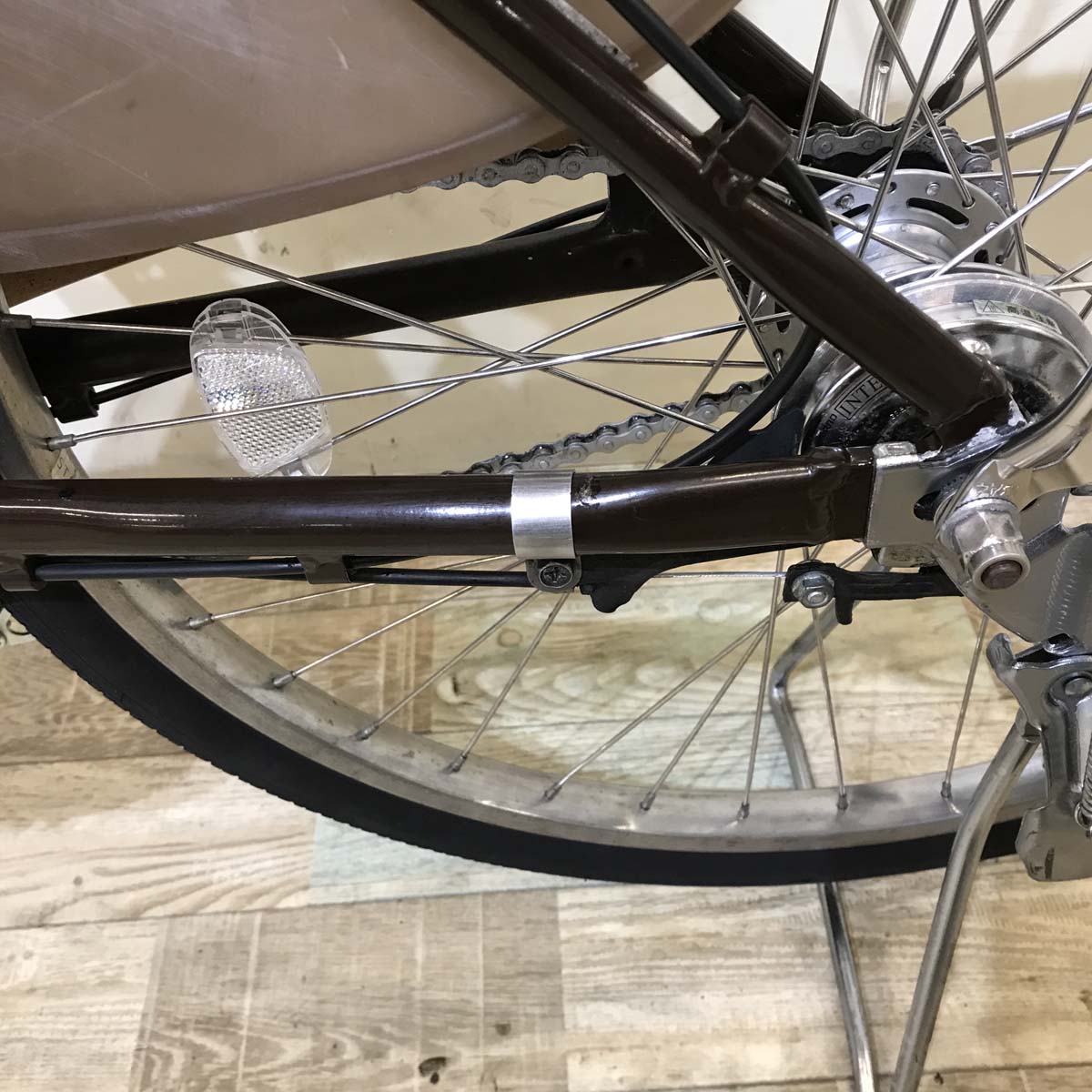 ブリヂストン アシスタ DX ブラウン 24インチ KU057 【中古車】