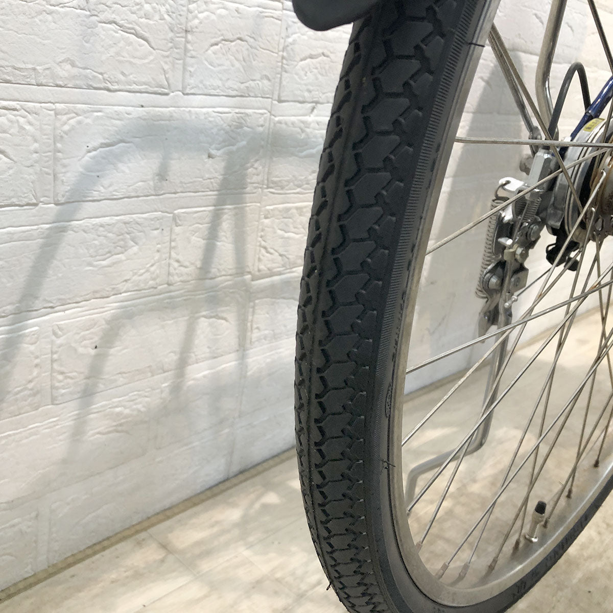 中古電動自転車 パナソニック ビビ DX ブルー 26インチ YE146 – e-CHARIty