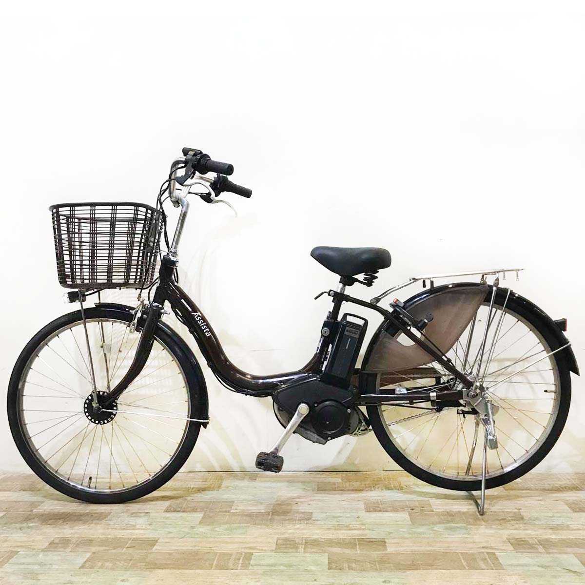 ブリヂストン アシスタ DX ブラウン 24インチ KU057 【中古車】